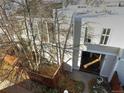 Aerial view showcasing a townhome building and surrounding landscape at 1050 S Monaco Pkwy # 88, Denver, CO 80224