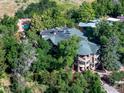 Luxury estate with pool and surrounding landscape at 3015 3Rd St, Boulder, CO 80304