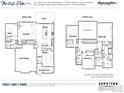 Two-story home floor plan, 2,675 square feet, 3 bedrooms at 682 Central Park Cir, Superior, CO 80027