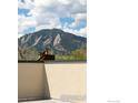 Rooftop deck with mountain view at 1831 22Nd St # 2, Boulder, CO 80302