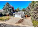 House in a residential neighborhood with mountain views at 4557 Tanglewood Trl, Boulder, CO 80301