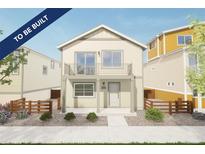 To be built home with two-story design and balcony at , Commerce City, CO 80022
