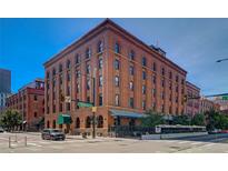 Brick building exterior, showcasing architectural details and urban setting at 1792 Wynkoop St # 502, Denver, CO 80202