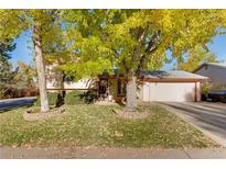 Ranch style home with attached double garage at 4608 S Alkire St, Morrison, CO 80465