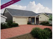 To-be-built ranch home with brick driveway at , Aurora, CO 80019