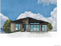 Modern home design with a sleek, contemporary facade at 6521 S Harlan Ct, Littleton, CO 80123