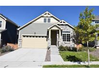 Beautiful Ranch style home with 2-car garage and landscaped yard at 16257 E 111Th Pl, Commerce City, CO 80022