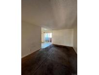 Spacious living room with carpeting and access to other rooms at 10732 E Exposition Ave # 222, Aurora, CO 80012