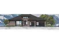 Modern craftsman style home with brick and stone exterior at 6531 S Harlan Ct, Littleton, CO 80123