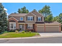 Beautiful two-story home with brick and siding exterior and a two-car garage at 1194 W 125Th Dr, Westminster, CO 80234