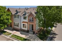 Aerial view of townhome and surrounding neighborhood at 1234 S Emery St # H, Longmont, CO 80501