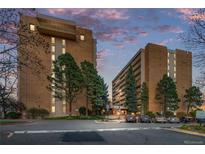 Twin apartment buildings at dusk at 8060 E Girard Ave # 208, Denver, CO 80231