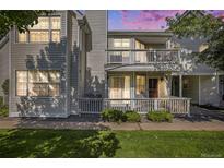 Two-story townhome with balcony and patio at 12503 E Pacific Cir # E, Aurora, CO 80014