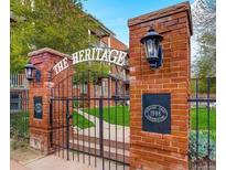 The Heritage Court Condominiums entrance at 1356 N Pearl St # B2, Denver, CO 80203