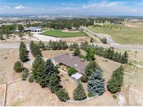 Ranch home with expansive grounds and views at 7846 Village Rd, Parker, CO 80134
