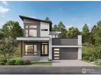 Modern two-story home with attached garage and landscaped yard at 2292 Star Hill St, Longmont, CO 80503