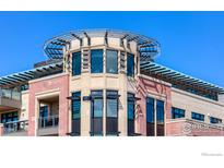 Exterior elevation of a modern building with a unique rooftop structure at 1077 Canyon Blvd # 403, Boulder, CO 80302
