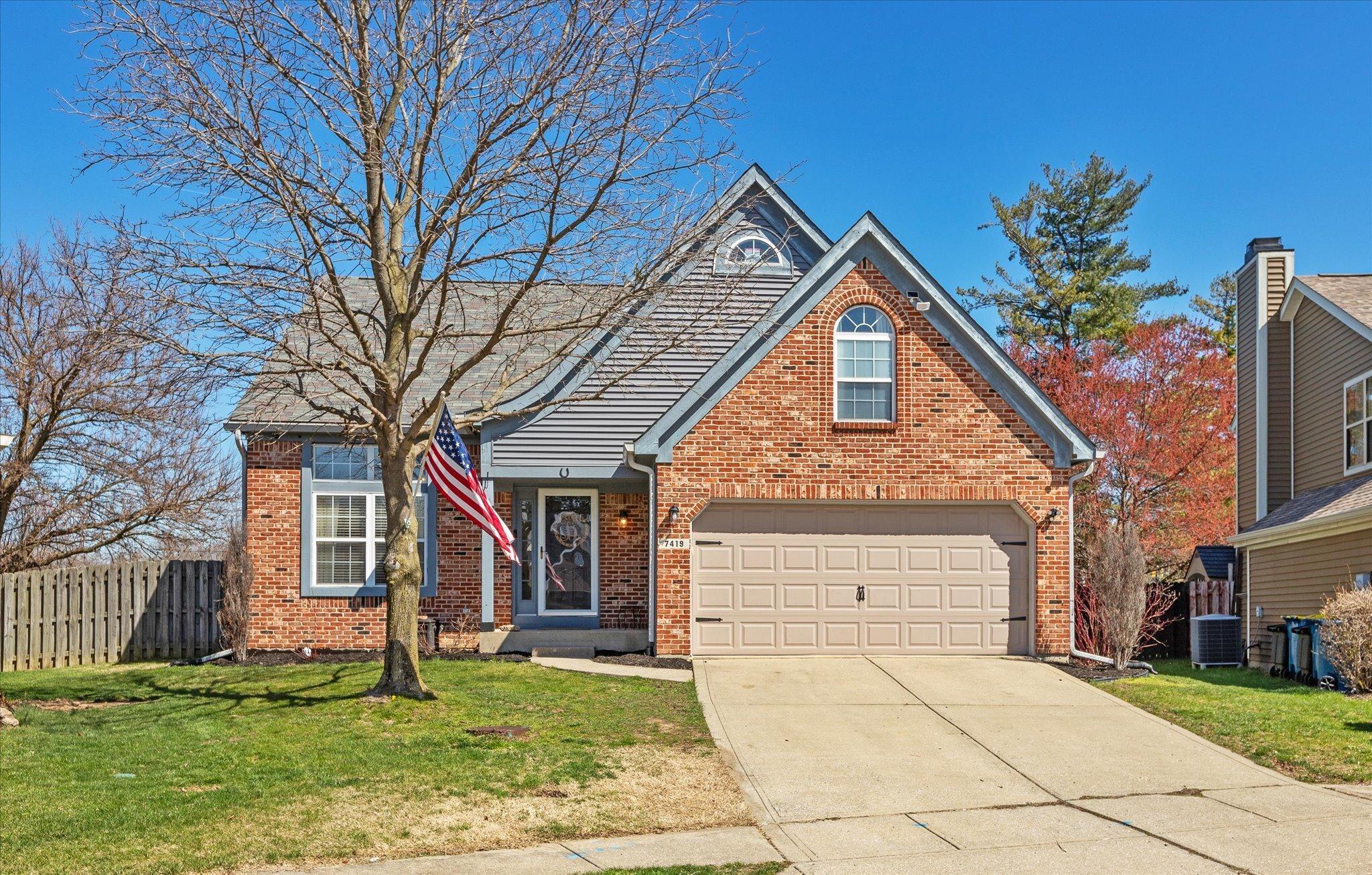 Photo one of 7419 Deville Ct Indianapolis IN 46256 | MLS 21969665