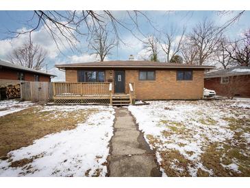 Photo one of 5613 Maplewood Dr Speedway IN 46224 | MLS 21960654