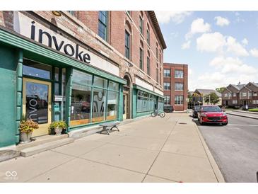Building exterior showcasing a storefront and street-level commercial space at 970 Fort Wayne Ave # 301, Indianapolis, IN 46202