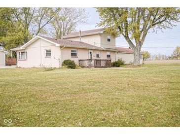 Ranch house exterior with a large backyard at 216 E Elm St, Jamestown, IN 46147