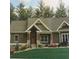 Craftsman style home with stone accents and a welcoming front porch at 2749 Grey Fox S Dr, Martinsville, IN 46151