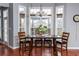 Breakfast nook with a table and chairs near windows at 2569 Dawn Ridge Dr, Carmel, IN 46074