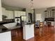 Spacious kitchen with granite countertops and stainless steel appliances at 2569 Dawn Ridge Dr, Carmel, IN 46074