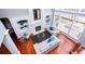 Spacious living room with fireplace and hardwood floors at 2569 Dawn Ridge Dr, Carmel, IN 46074