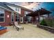 Spacious patio with hot tub and pergola at 2569 Dawn Ridge Dr, Carmel, IN 46074