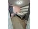 Spacious bedroom with gray and pink walls and Mickey Mouse bedding at 9115 Cornus Ct, Indianapolis, IN 46113