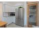 Modern kitchen featuring stainless steel appliances and ample cabinetry at 412 W 11Th St, Anderson, IN 46016