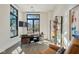 Spacious home office with large windows and built-in shelving at 41 N Rangeline Rd # 2, Carmel, IN 46032