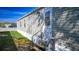 Gray mobile home with white door and steps at 31 Blue Water Dr, Cicero, IN 46034