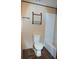 Bathroom with toilet, bathtub, and shelving at 29 Blue Water Dr, Cicero, IN 46034