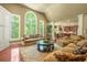 Bright living room with large windows and an open floor plan at 1104 W Greencastle Road, Mooresville, IN 46158