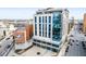 Aerial view of a modern building in the city at 1 Virginia Ave # 606, Indianapolis, IN 46204