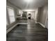 Modern kitchen with stainless steel appliances and granite countertops at 815 W 22Nd St, Anderson, IN 46016