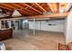 Unfinished basement offering plenty of storage space at 2129 Woodcrest Rd, Indianapolis, IN 46227
