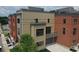 Tan and red brick townhomes with modern design features at 178 S Water # F, Franklin, IN 46131