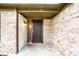 Front door entrance with brick and siding at 4130 Robertson Ct, Indianapolis, IN 46228