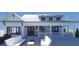 Home exterior with a large porch and patio furniture at 5959 Sugar Grove Rd, Plainfield, IN 46168