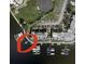 Aerial view shows location of property by the lake at 102 Clarendon Dr # 409, Noblesville, IN 46062