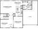 Ranch home floor plan with open concept living spaces at 3691 Sycamore Bend N Way, Columbus, IN 47203