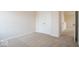 Spacious bedroom with double door closet and carpet at 1448 Buttercup Ln, Shelbyville, IN 46176