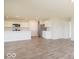 Modern kitchen with stainless steel appliances and island at 1448 Buttercup Ln, Shelbyville, IN 46176