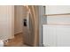 Stainless steel refrigerator in modern kitchen setting at 1448 Buttercup Ln, Shelbyville, IN 46176