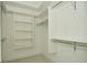 Large walk-in closet with shelving and hanging rods at 2749 Stones Bay Dr, Greenwood, IN 46143