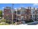 Modern brick townhouses with private balconies and steps at 679 E 16Th St, Indianapolis, IN 46202