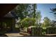Brick patio with seating area overlooking a golf course at 8494 W Mulligan Ln, Columbus, IN 47201